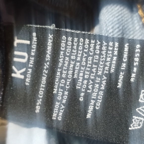 ✨KUT from the Kloth Straight Leg Woman's Jeans Size 8 - Picture 9 of 9